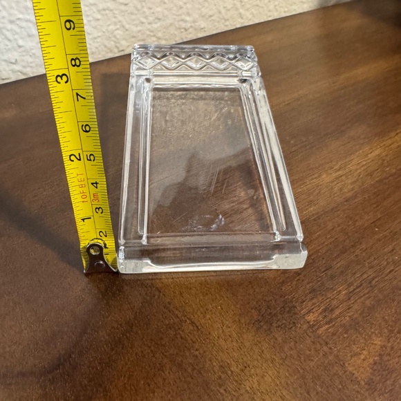 Business Card or Note Pad Glass Tray - Picture 4 of 9